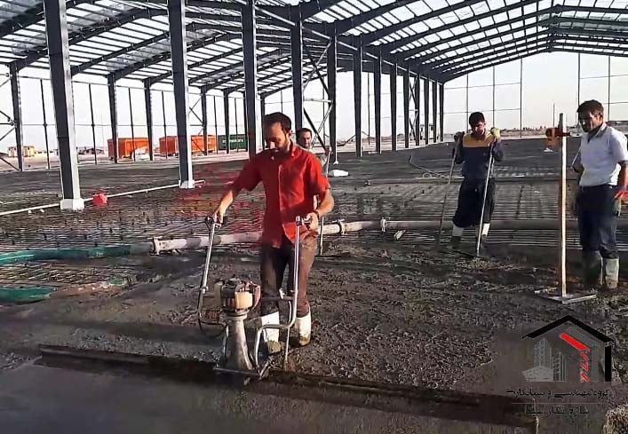 ضخامت بتن کف سوله